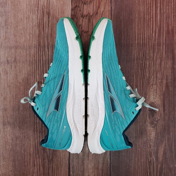Altra Womens Size 6.5 Rivera Teal Blue Running Shoes AL0A4VQV324 - Picture 7 of 14